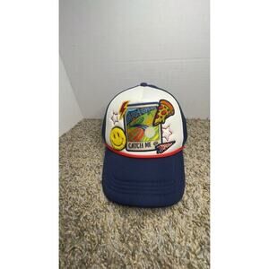 Catch Me At Top Golf Youth One Size Adjustable Mesh Snapback Hat Cap Trucker